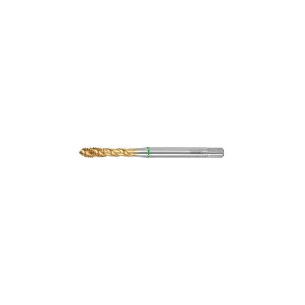 HSS-E Blind Hole Machine Tap, M2.5 Tap Thread Size, TiN Coated